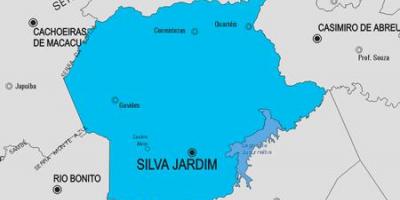 Мапа муніципалітету Сілва-Жардін