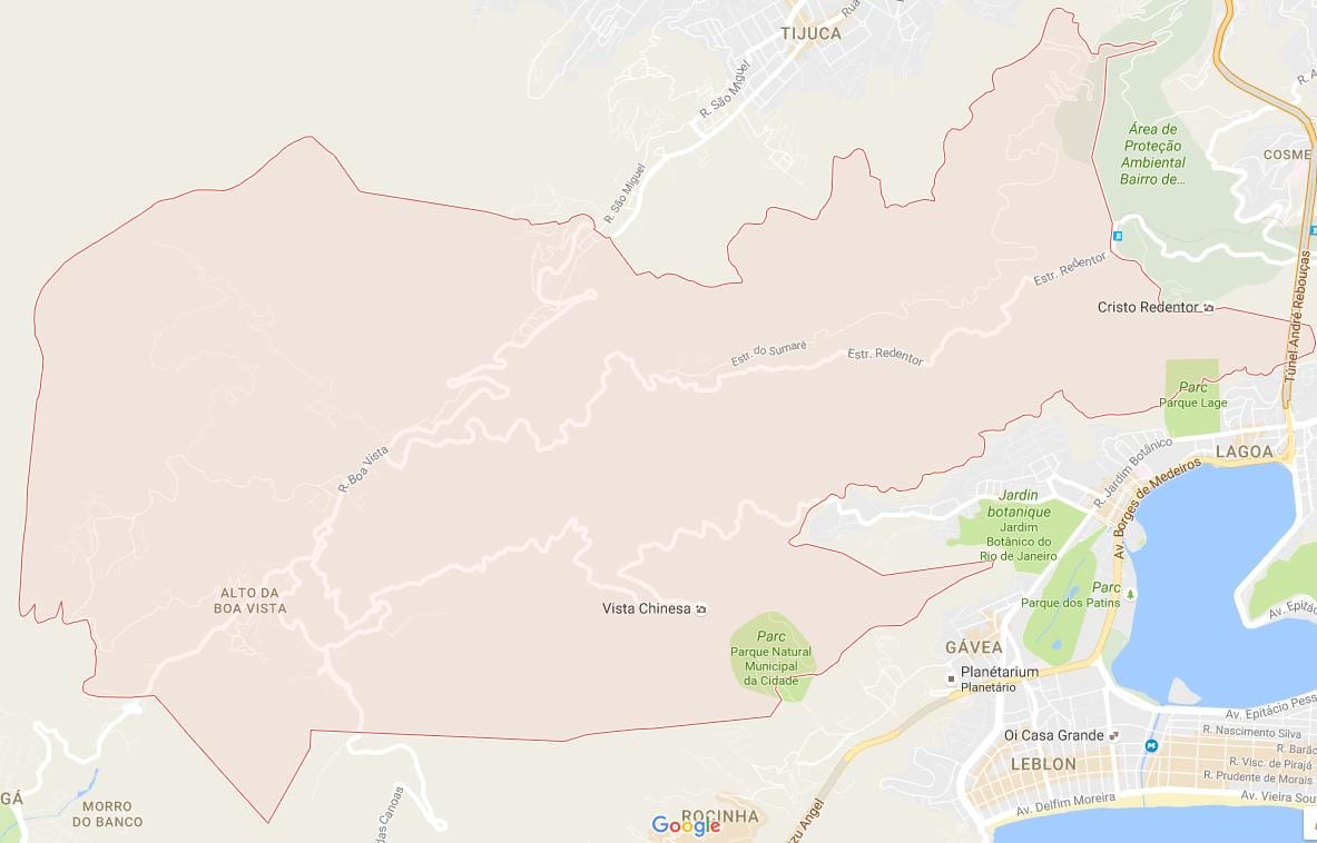 Карта Алту-да-боа-Віста