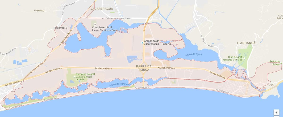 Карта Барра-да-Тіжука