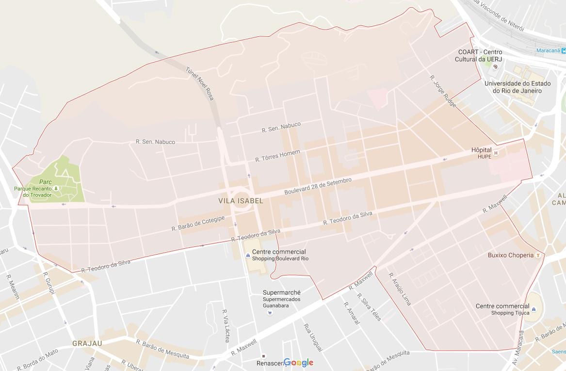 Карта Віла Ізабел