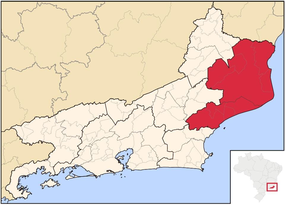 Карта Норте Флуміненсе