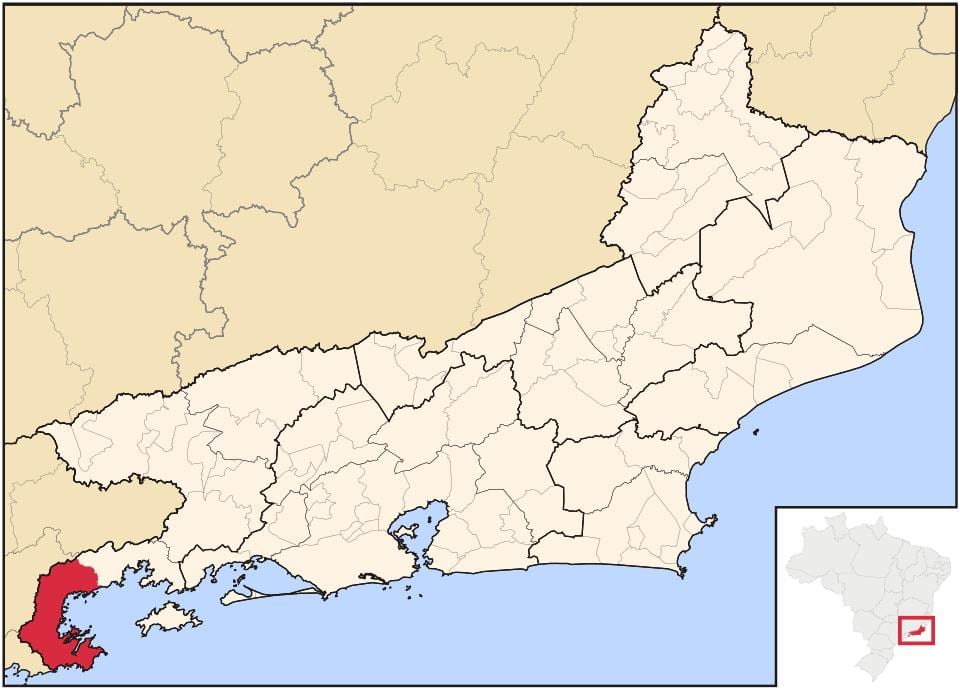 Карта Параті