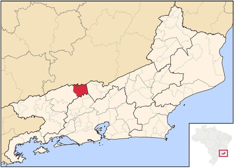 Карта Ріу-дас-Флорес