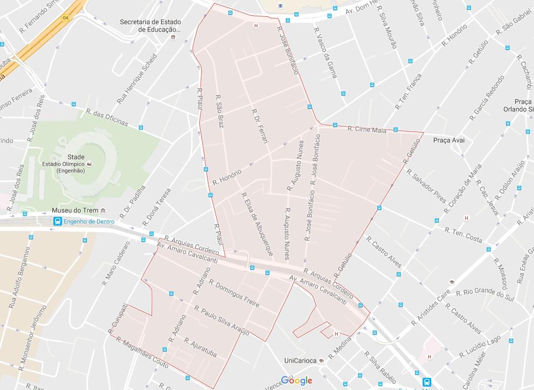 Карта Тодосія ОС Сантос