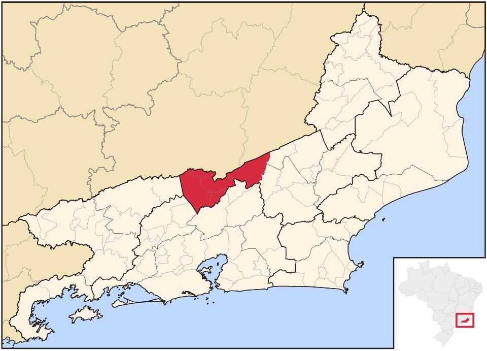 Карта Трес-Ріос