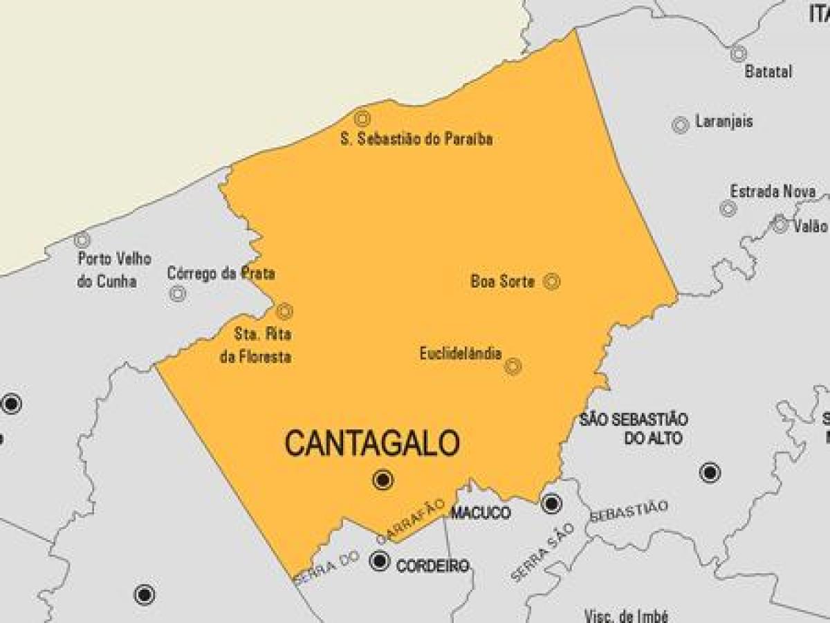 Карта Комендадора Леві муніципалітет Гаспарян