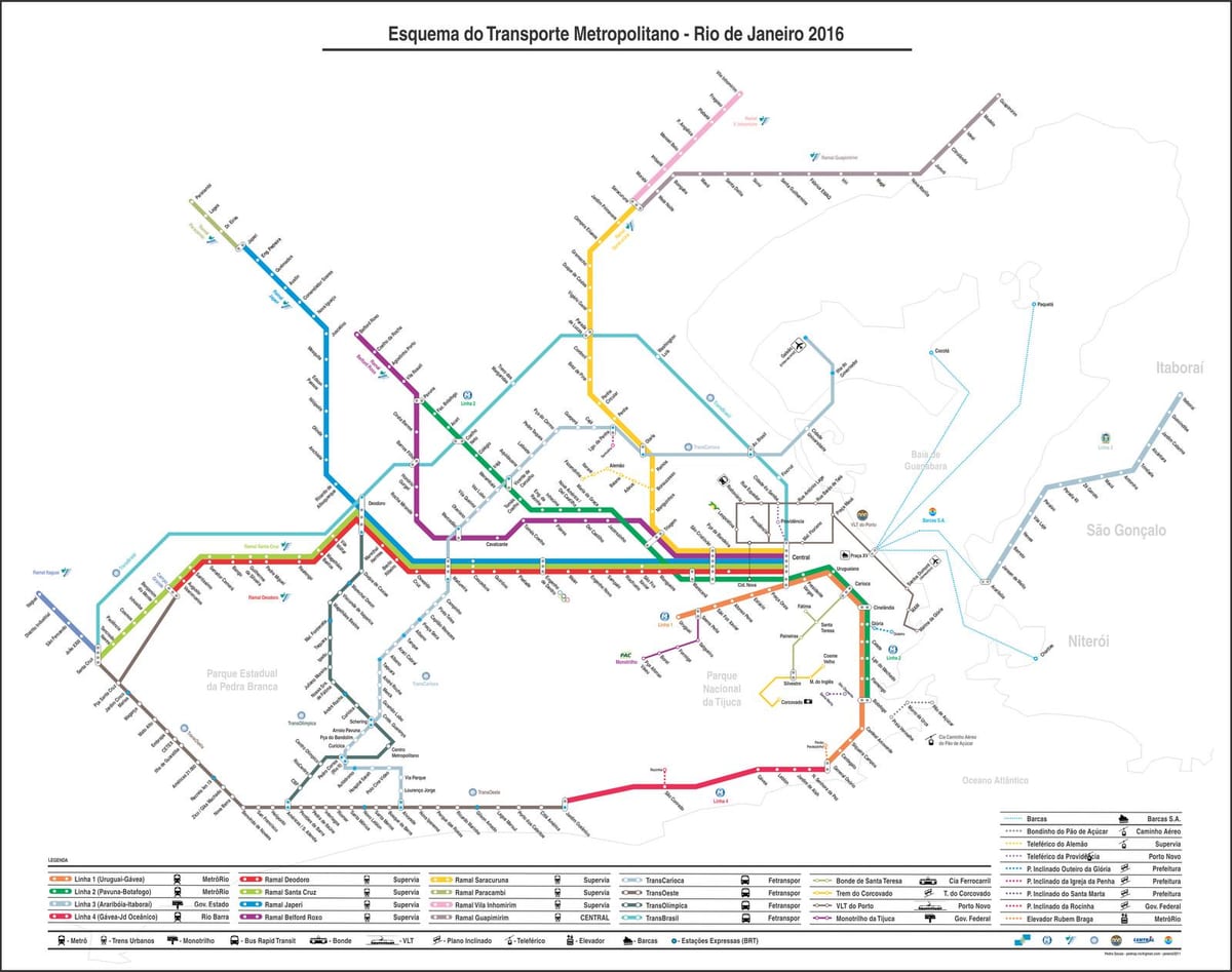 Карта SuperVia