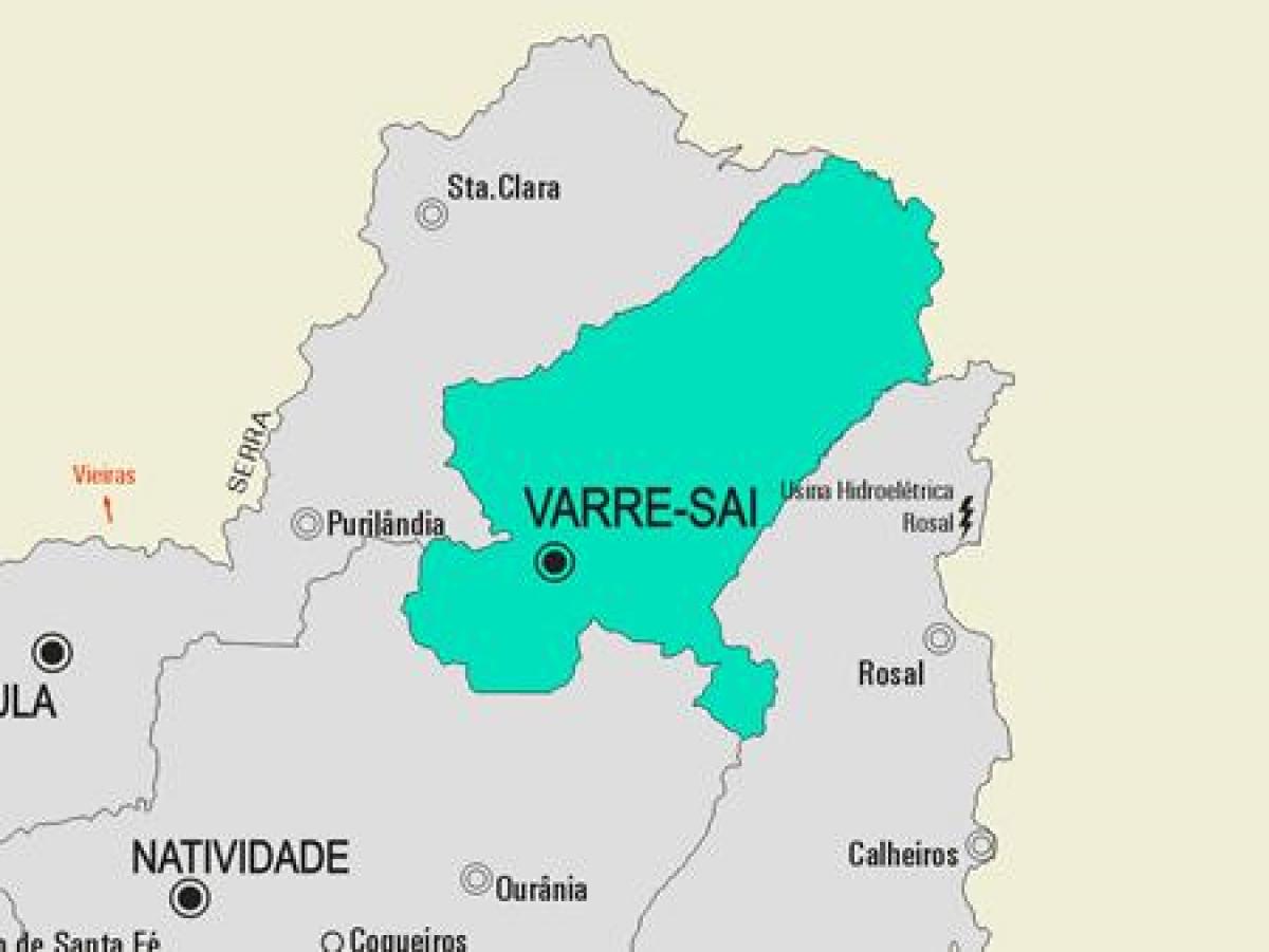 Карта Волта-Редонда муніципалітет