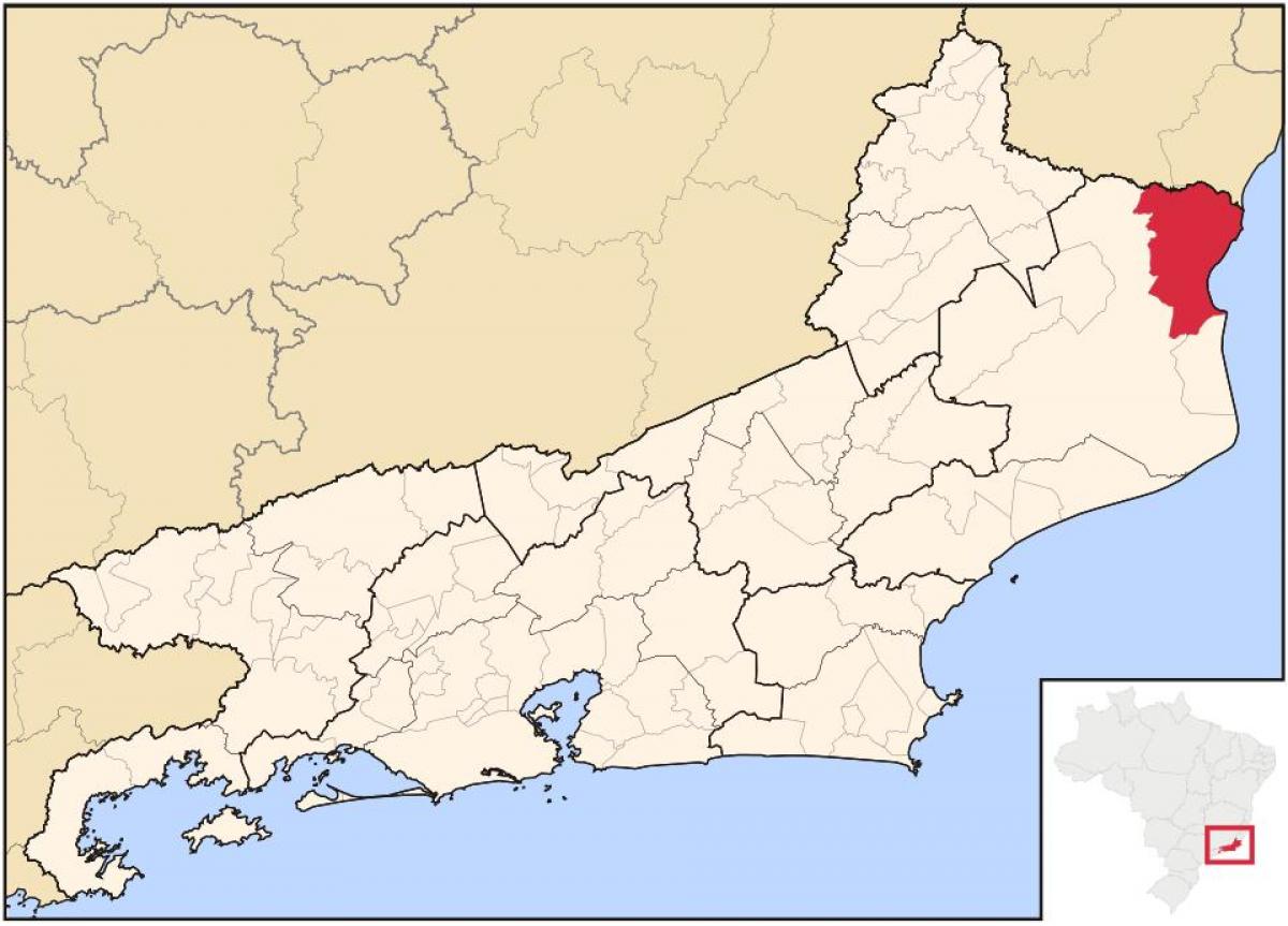 Карта Сан-Франсиско-де-Itabapoana