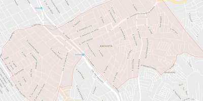 Карта Аншиете