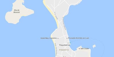 Карта Paquetá байру