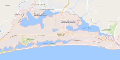 Карта Барра-да-Тіжука