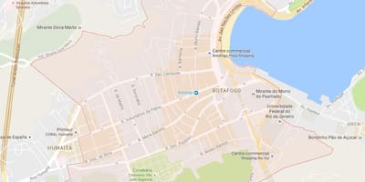 Карта Ботафого