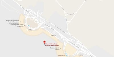 Карта аеропорту Галеан