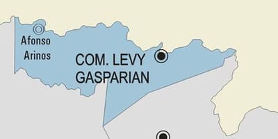 Карта Казимиру ді Абреу муніципалітет