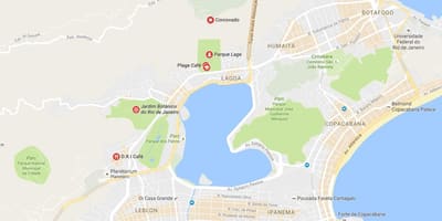 Карта парк Лагу