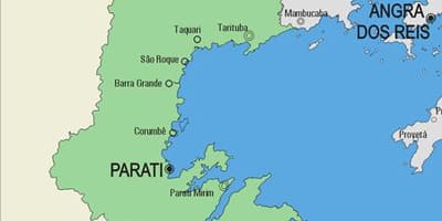 Карта муніципалітеті Параті