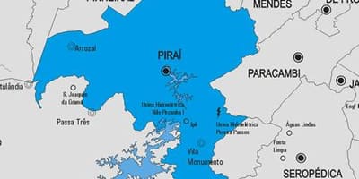 Мапа муніципалітету Пираи