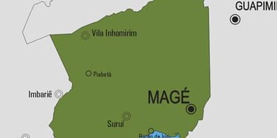 Мапа муніципалітету magé доставка