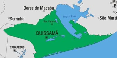 Мапа муніципалітету Quissamã