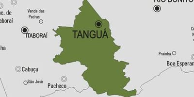 Мапа муніципалітету Tanguá