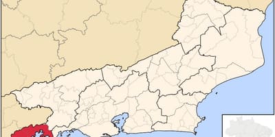 Карта в місті баиа-так-Ілья-Гранді