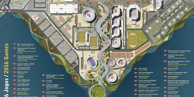 Карта Олімпійського парку