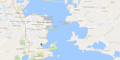 Карта пляжі Ботафого