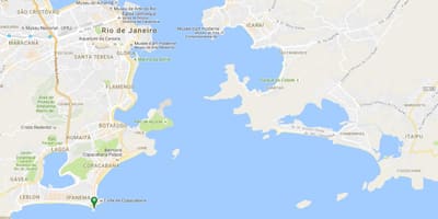 Карта пляжу до Діабло