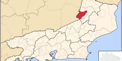Карта Санту-Антоніу-де-Pádua