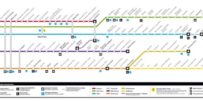 Карта SuperVia Ріо-де-Жанейро
