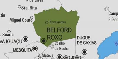 Карта Белфорд-Роксо муніципалітет