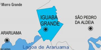 Карта игуаба-Гранді муніципалітет