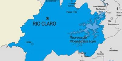 Мапа муніципалітету Ріо Кларо