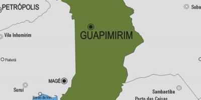 Мапа муніципалітету Гуапимирин