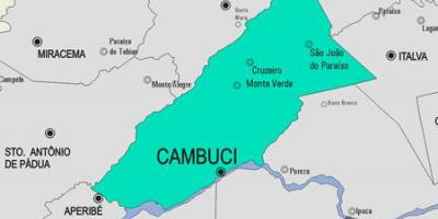 Мапа муніципалітету Камбуси