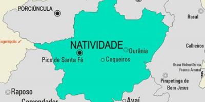 Мапа муніципалітету Нативидади