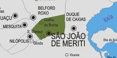 Карта Сан-Жуан-де-Мерити муніципалітет