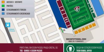Карту стадіону Giulite Коутіньйо