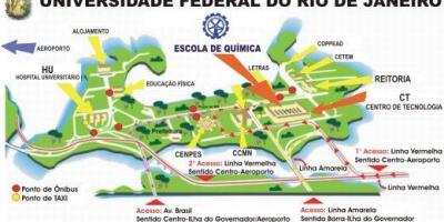 Карту з федерального університету Ріо-де-Жанейро